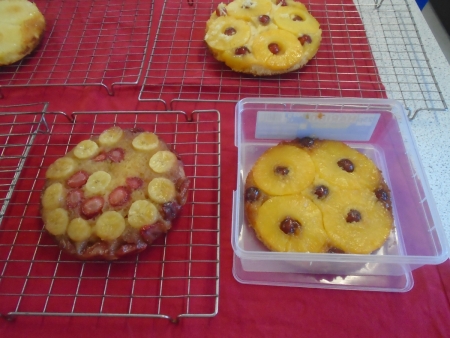 Image of Pineapple upside down cakes