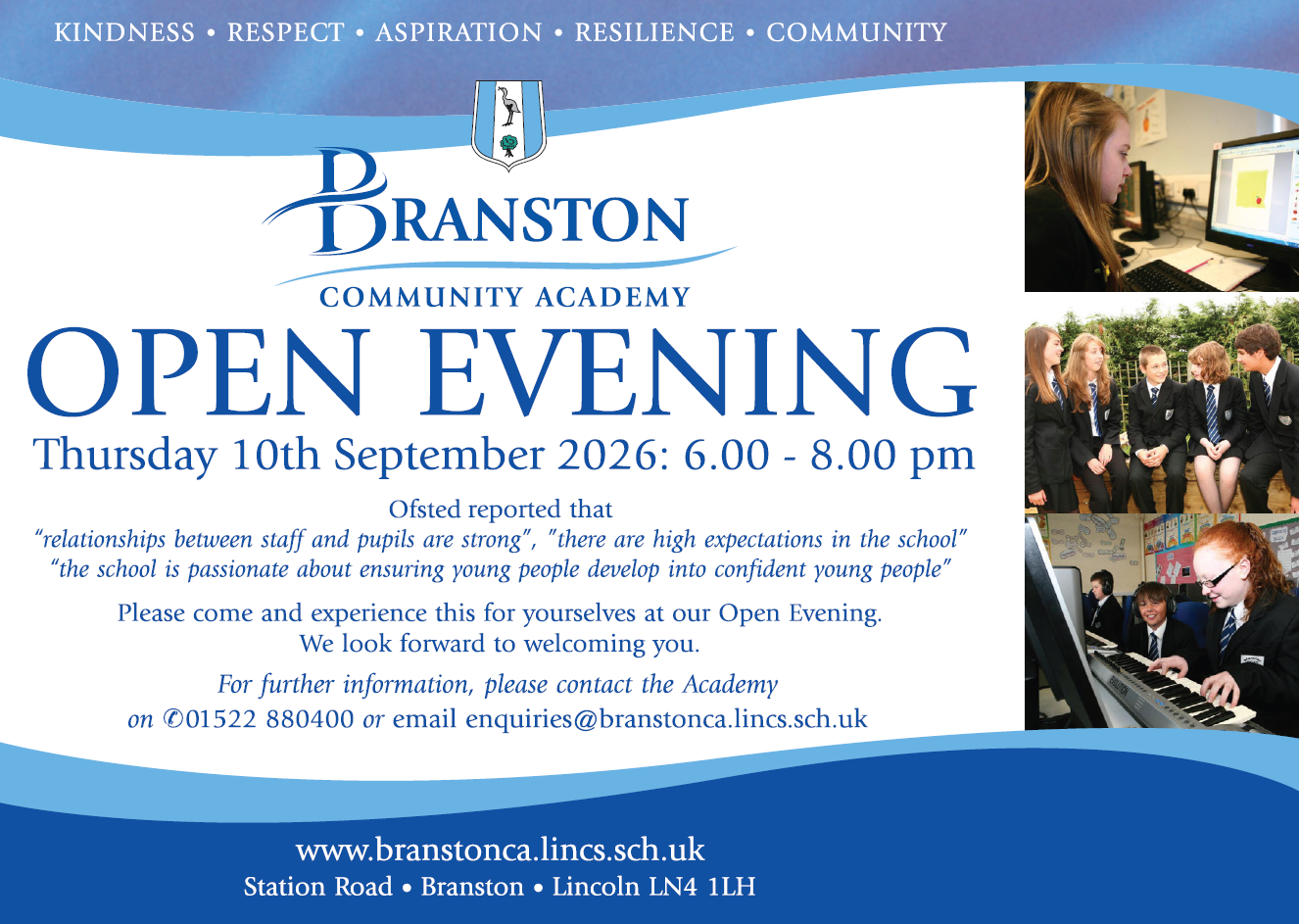 Open Evening 2026