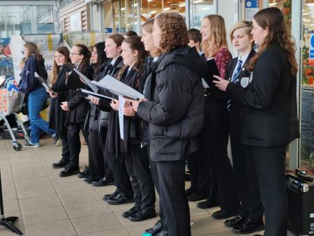 Senior Choir raising money for the Alzheimer's Society