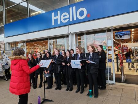 Senior Choir raising money for the Alzheimer's Society